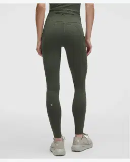 Lululemon legging thermique fast and free taille haute à 6 poches 71 cm Femme – 3/5