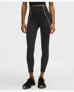 Lululemon legging wunder train no line taille haute à finitions passepoilées 64 cm Femme – 2/5