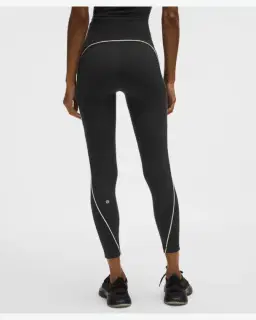 Lululemon legging wunder train no line taille haute à finitions passepoilées 64 cm Femme – 3/5