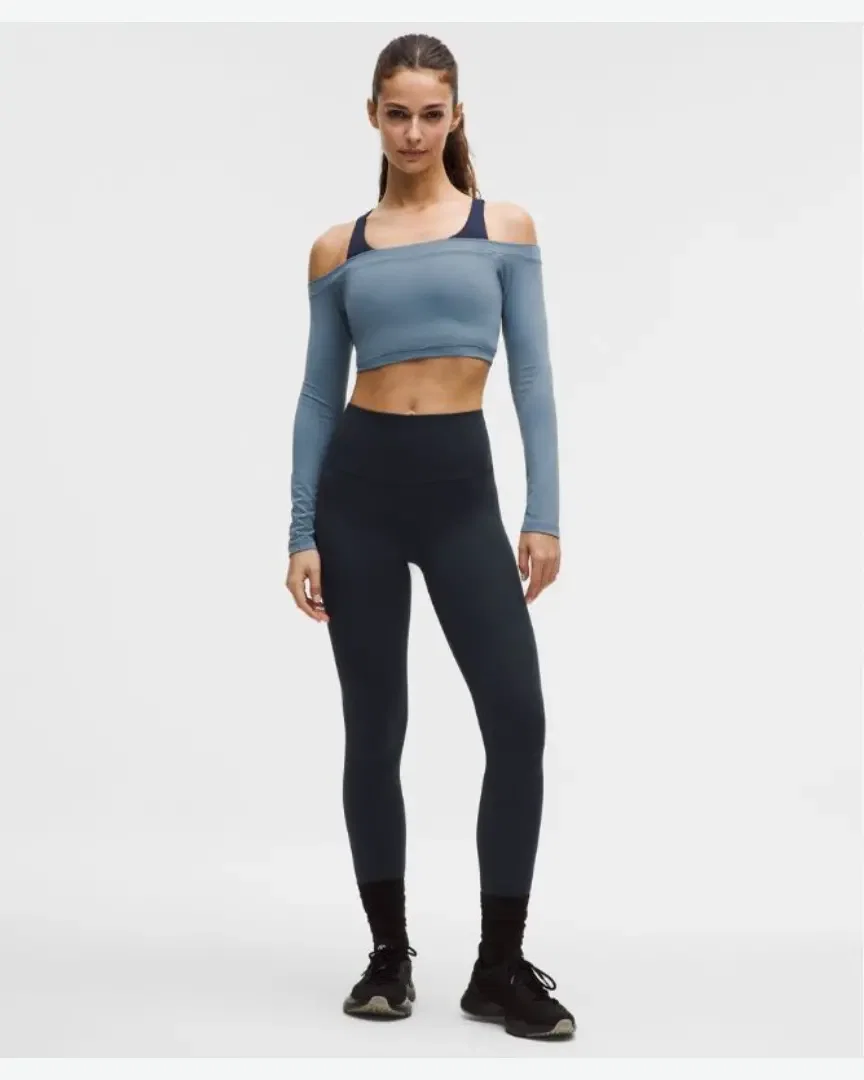 Lululemon Legging Wunder Train No Line Taille Haute 71 Cm W