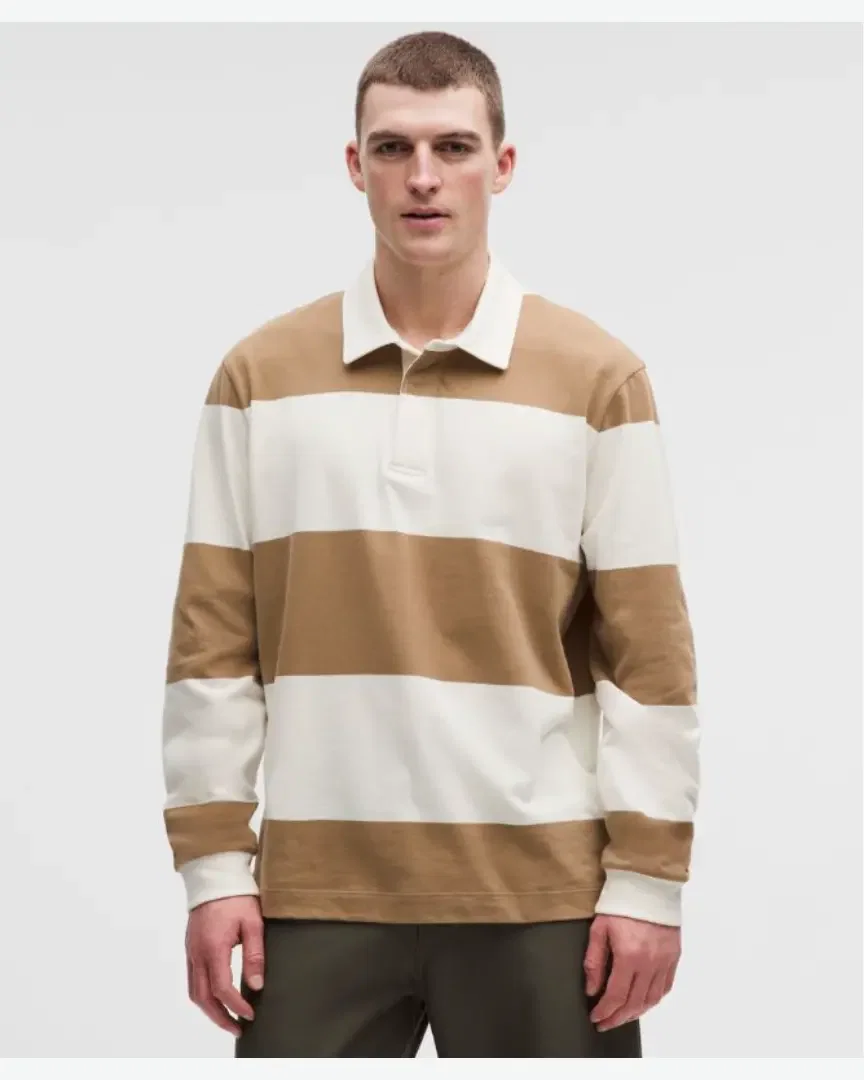 Lululemon long-sleeve cotton rugby shirt Homme