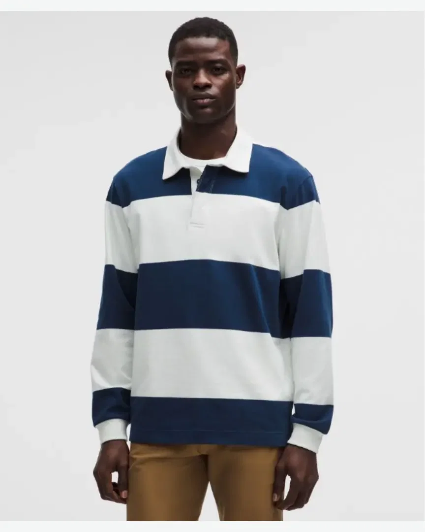 Lululemon long-sleeve cotton rugby shirt Homme
