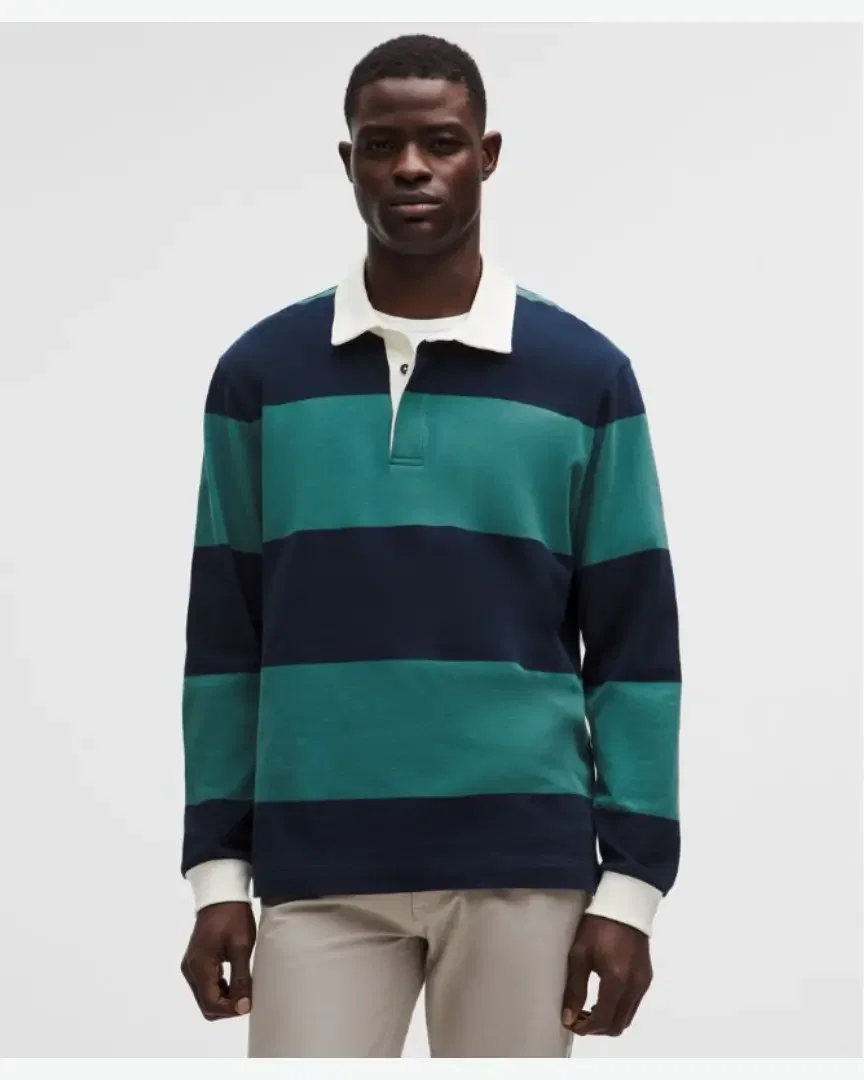 Lululemon long-sleeve cotton rugby shirt Homme