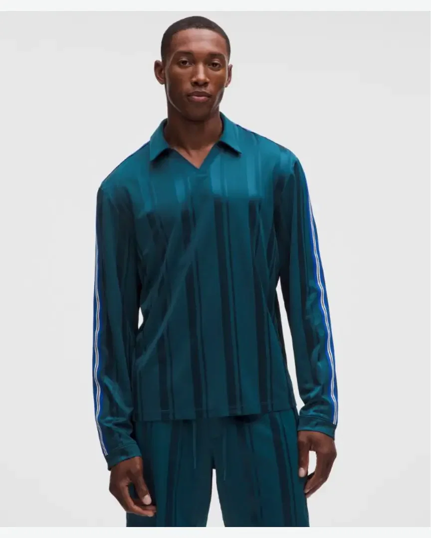 Lululemon Maillot De Rugby Rayé En Maille M