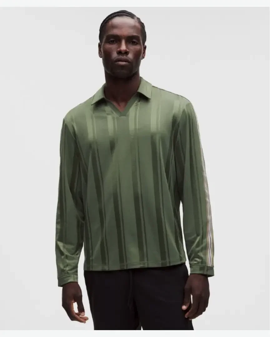 Lululemon Maillot De Rugby Rayé En Maille M