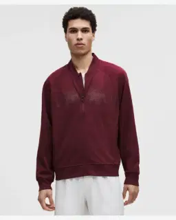 Lululemon men's engineered knit mesh tennis jacket Homme – 1/5