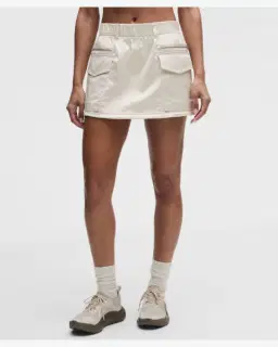 Lululemon minijupe cargo taille mi-haute en satin extensible Femme – 2/5