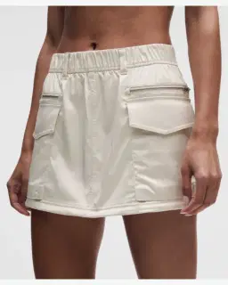 Lululemon minijupe cargo taille mi-haute en satin extensible Femme – 4/5
