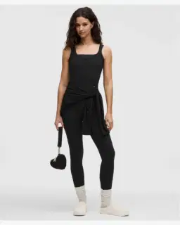 Lululemon nulu ribbed cropped tank top heart Femme – 3/5