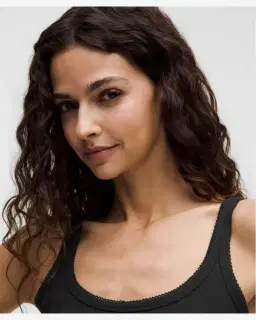 Lululemon nulu ribbed cropped tank top heart Femme – 4/5