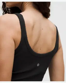 Lululemon nulu ribbed cropped tank top heart Femme – 5/5