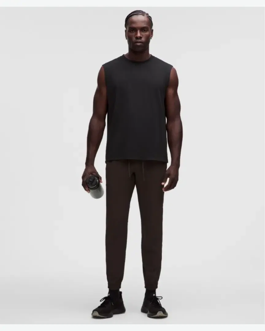 Lululemon pantalon de jogging texturé license to train standard Homme