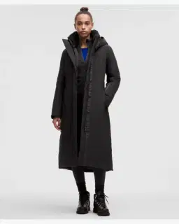 Lululemon parka longue snow warrior en duvet 600 cuin Femme – 1/5