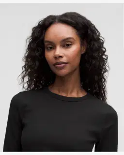 Lululemon petit haut côtelé à manches longues Femme – 4/5