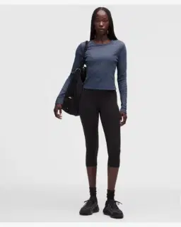 Lululemon petit haut côtelé à manches longues Femme – 2/5