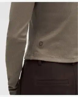 Lululemon petit haut côtelé à manches longues Femme – 5/5