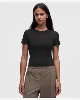 Lululemon petit t-shirt côtelé Femme – 1/5