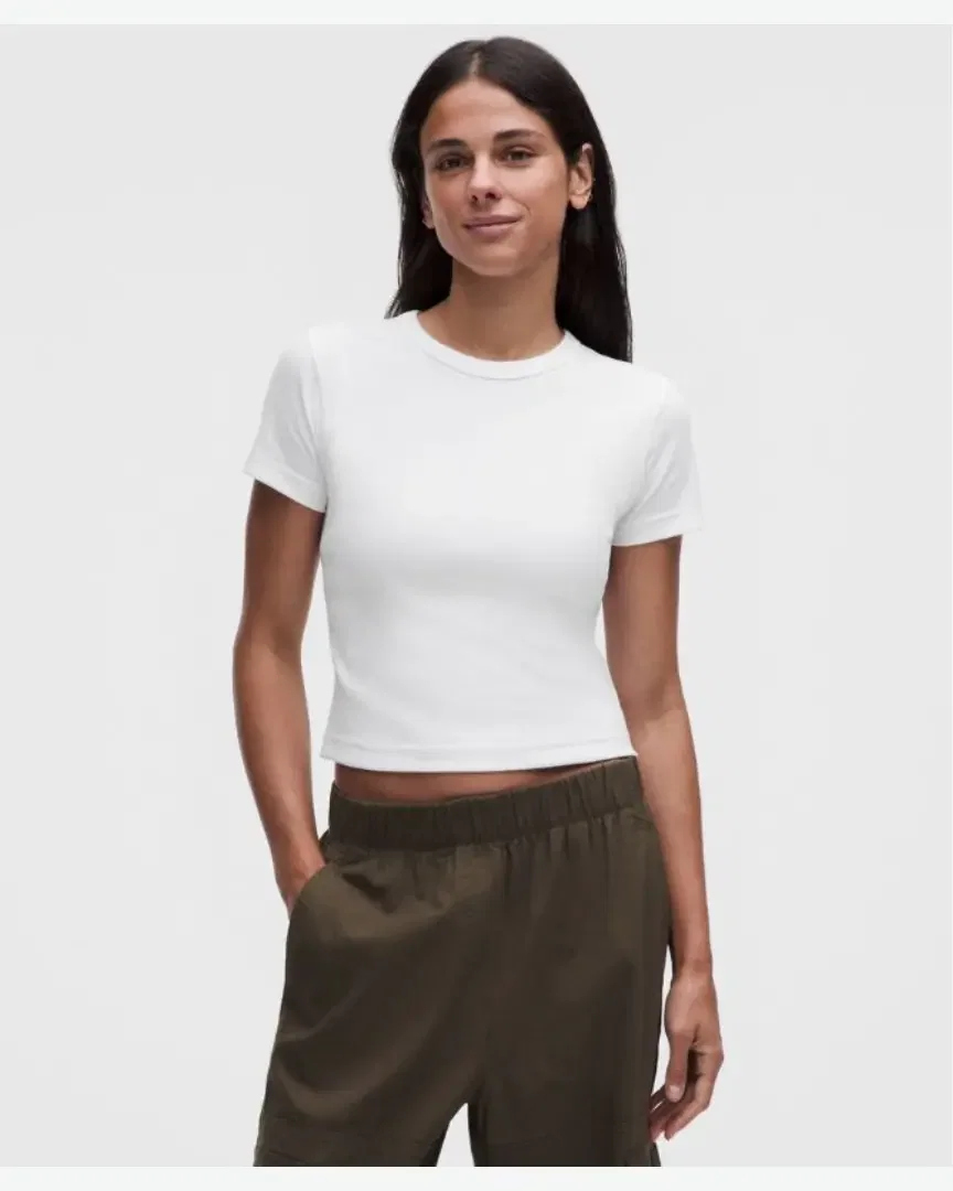 Lululemon Petit T-Shirt Côtelé W