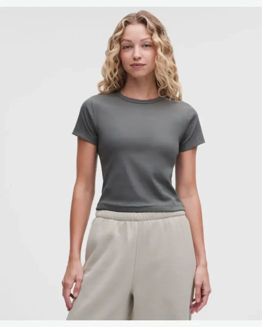 Lululemon Petit T-Shirt Côtelé W