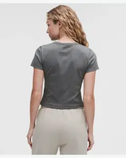 Lululemon petit t-shirt côtelé Femme – 3/5