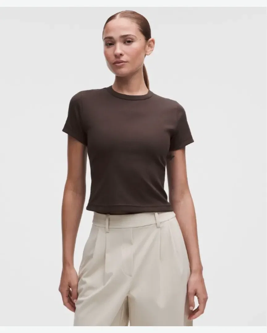 Lululemon Petit T-Shirt Côtelé W