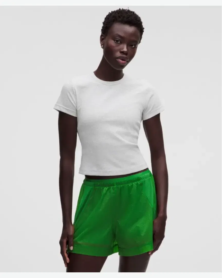 Lululemon Petit T-Shirt Côtelé W