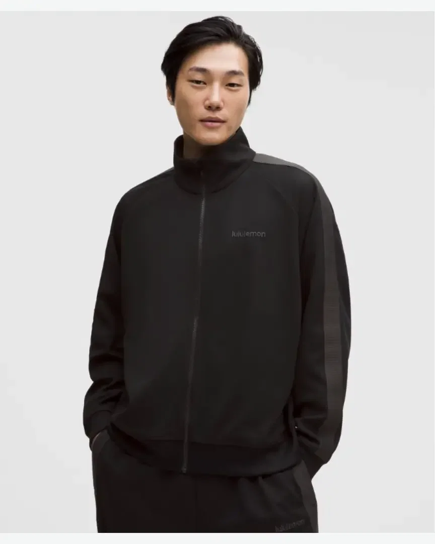 Lululemon pique relaxed-fit track jacket Homme