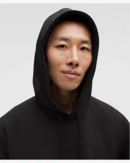 Lululemon pull à capuche coupe classique smooth spacer Homme – 4/5