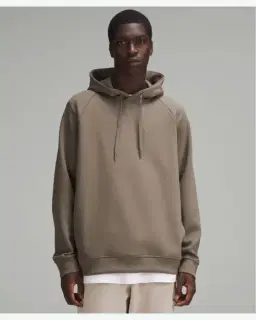 Lululemon pull à capuche coupe classique smooth spacer Homme – 1/5