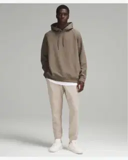 Lululemon pull à capuche coupe classique smooth spacer Homme – 2/5