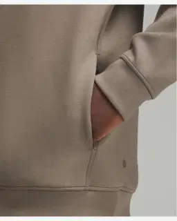 Lululemon pull à capuche coupe classique smooth spacer Homme – 5/5