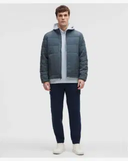 Lululemon pull à capuche coupe classique smooth spacer Homme – 2/5