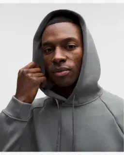 Lululemon pull à capuche coupe classique smooth spacer Homme – 4/5