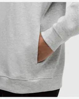 Lululemon pull à capuche coupe classique smooth spacer Homme – 5/5