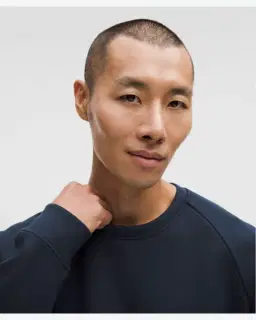 Lululemon pull col rond classique smooth spacer Homme – 4/5