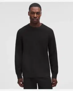 Lululemon pull col rond en maille texturée Homme – 1/5