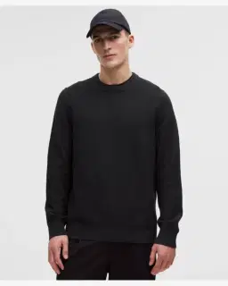 Lululemon pull col rond en maille texturée Homme – 1/5