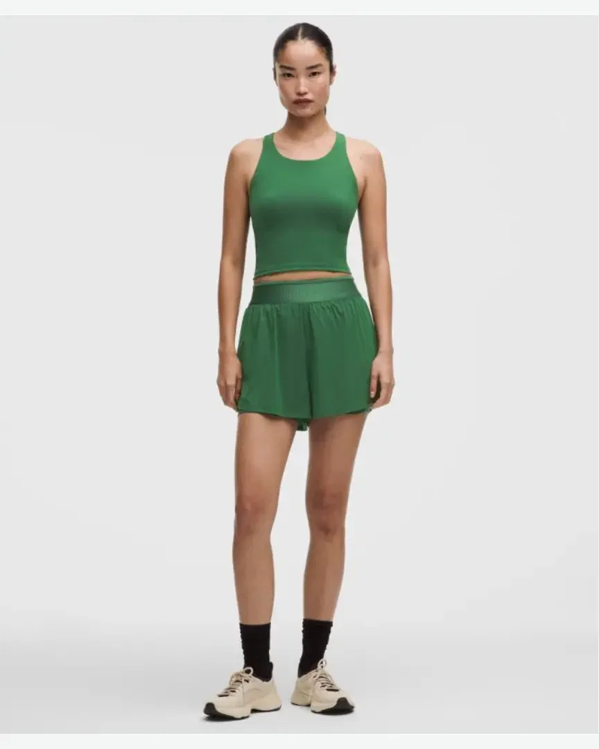 Lululemon short 2-en-1 license to train taille très haute Femme