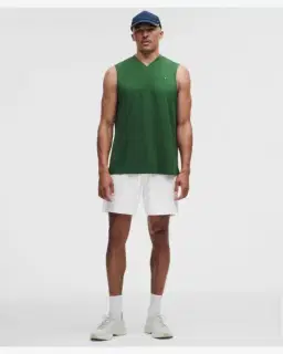 Lululemon short de tennis à empiècementsmesh 18 cm Homme – 1/5