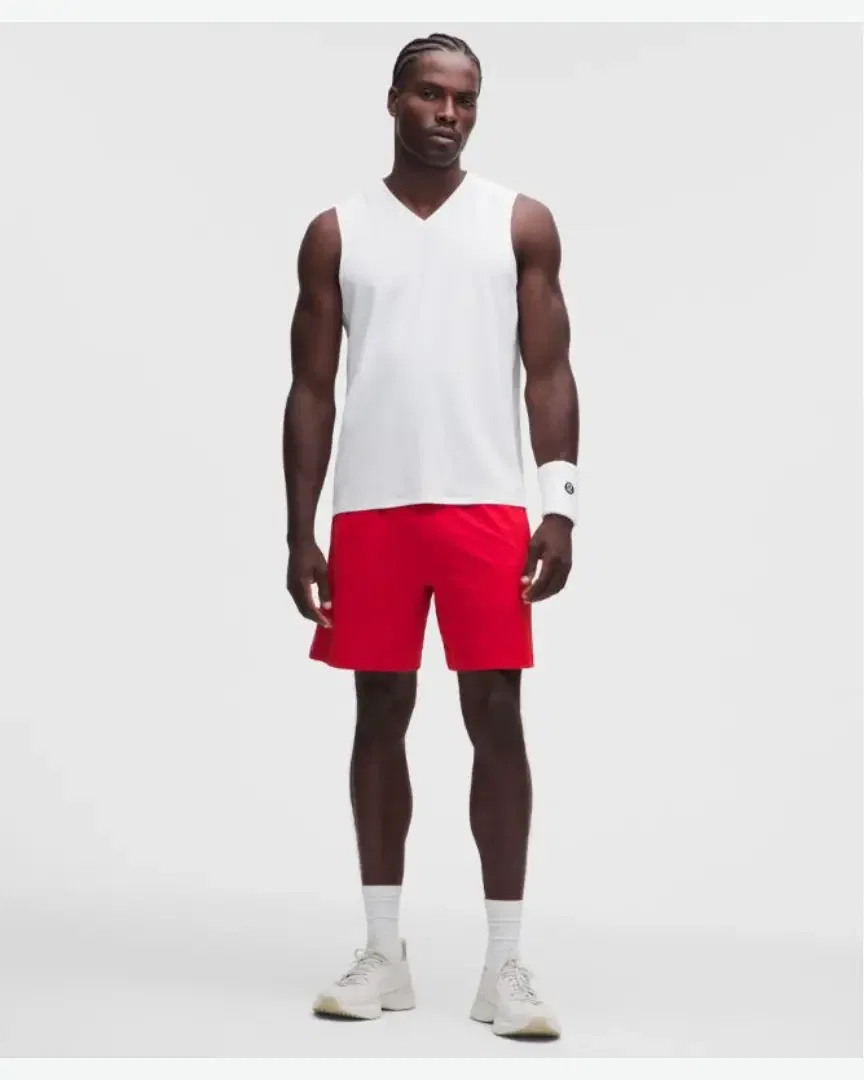 Lululemon Short De Tennis À Empiècementsmesh 18 Cm M