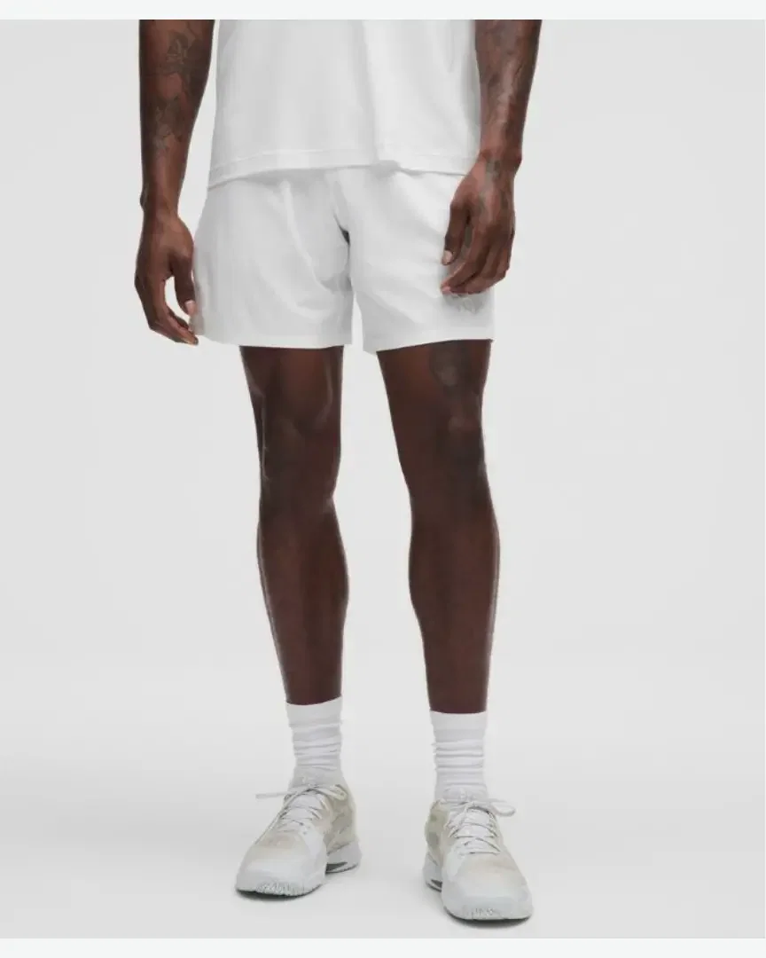 Lululemon Short De Tennis Rayée 18 Cm M