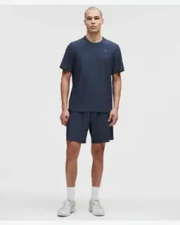 Lululemon short de tennis rayée 18 cm Homme – 2/5