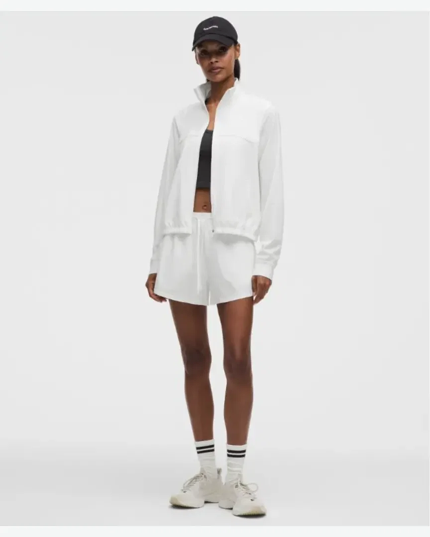 Lululemon Short Décontracté Léger Taille Haute 8 Cm Doublure Longue W