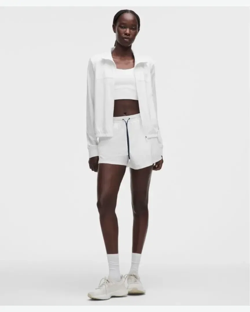 Lululemon Short Décontracté Léger Taille Haute 8 Cm Doublure Longue W