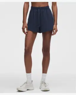 Lululemon short décontracté léger taille haute 8 cm doublure longue Femme – 1/5