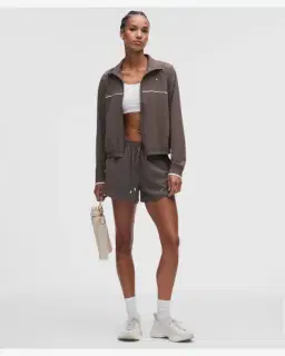 Lululemon short décontracté léger taille haute 8 cm doublure longue Femme – 1/5