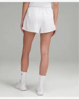 Lululemon short décontracté léger taille haute 8 cm doublure longue Femme – 3/5