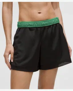 Lululemon short double épaisseur taille mi-haute 13 cm Femme – 4/5