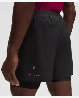 Lululemon short doublé fast and free nouveau design 13 cm Homme – 2/5