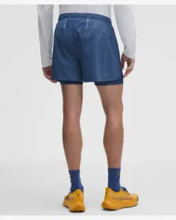 Lululemon short doublé fast and free x geoff mcfetridge 13 cm Homme – 3/5